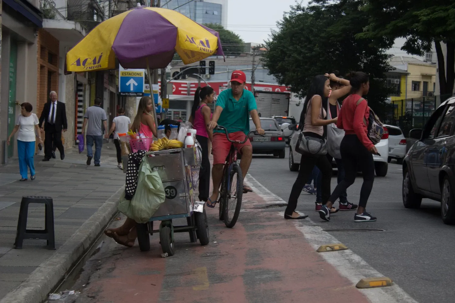 Interferências nas ciclovias atrapalham ciclistas, foto 2